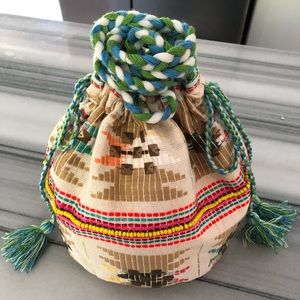 Lovestitch Multi Colored Aztec Crossbody